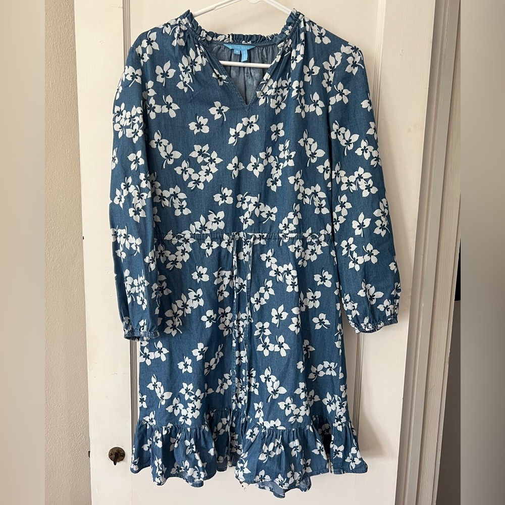 Draper James Chambray Orchid Dress